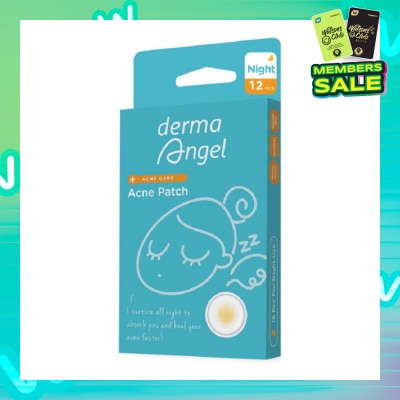 DERMA ANGEL Acne Patch Night 12s