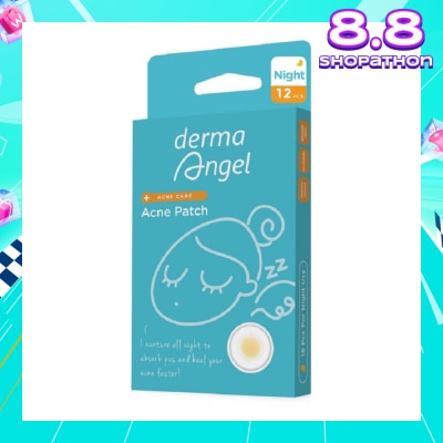 DERMA ANGEL Acne Patch Night 12s