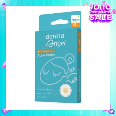 DERMA ANGEL Acne Patch Night 12s