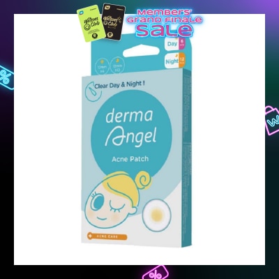 DERMA ANGEL Acne Patch Mix (6 Day + 12 Night) 18s