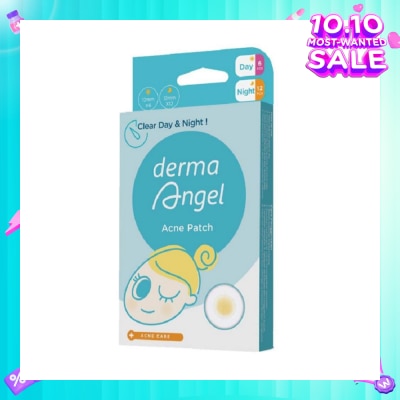 DERMA ANGEL Acne Patch Mix (6 Day + 12 Night) 18s