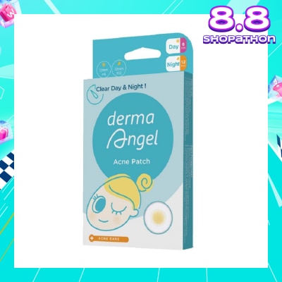 DERMA ANGEL Acne Patch Mix (6 Day + 12 Night) 18s