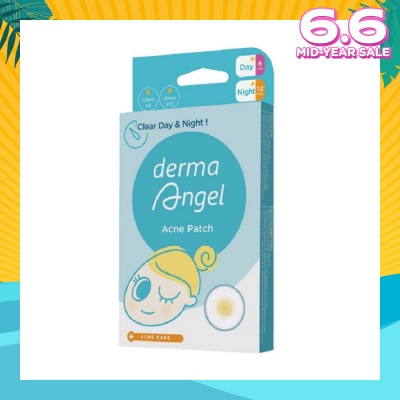 DERMA ANGEL Acne Patch Mix (6 Day + 12 Night) 18s