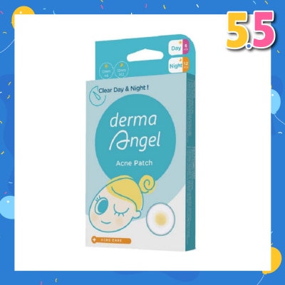 DERMA ANGEL Acne Patch Mix (6 Day + 12 Night) 18s
