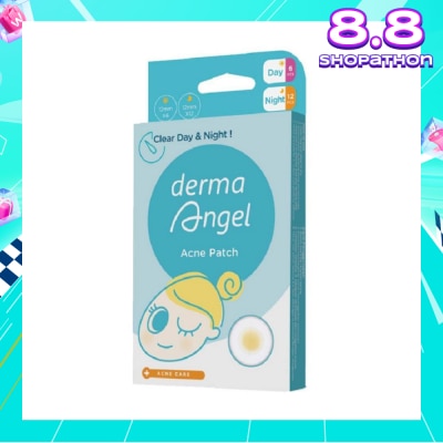 DERMA ANGEL Acne Patch Mix (6 Day + 12 Night) 18s