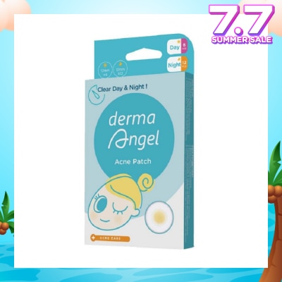 DERMA ANGEL Acne Patch Mix (6 Day + 12 Night) 18s