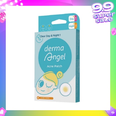 DERMA ANGEL Acne Patch Mix (6 Day + 12 Night) 18s