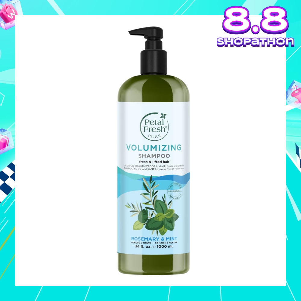 Volumizing Shampoo Rosemary & Mint (Fresh & Lifted Hair) 1000ml