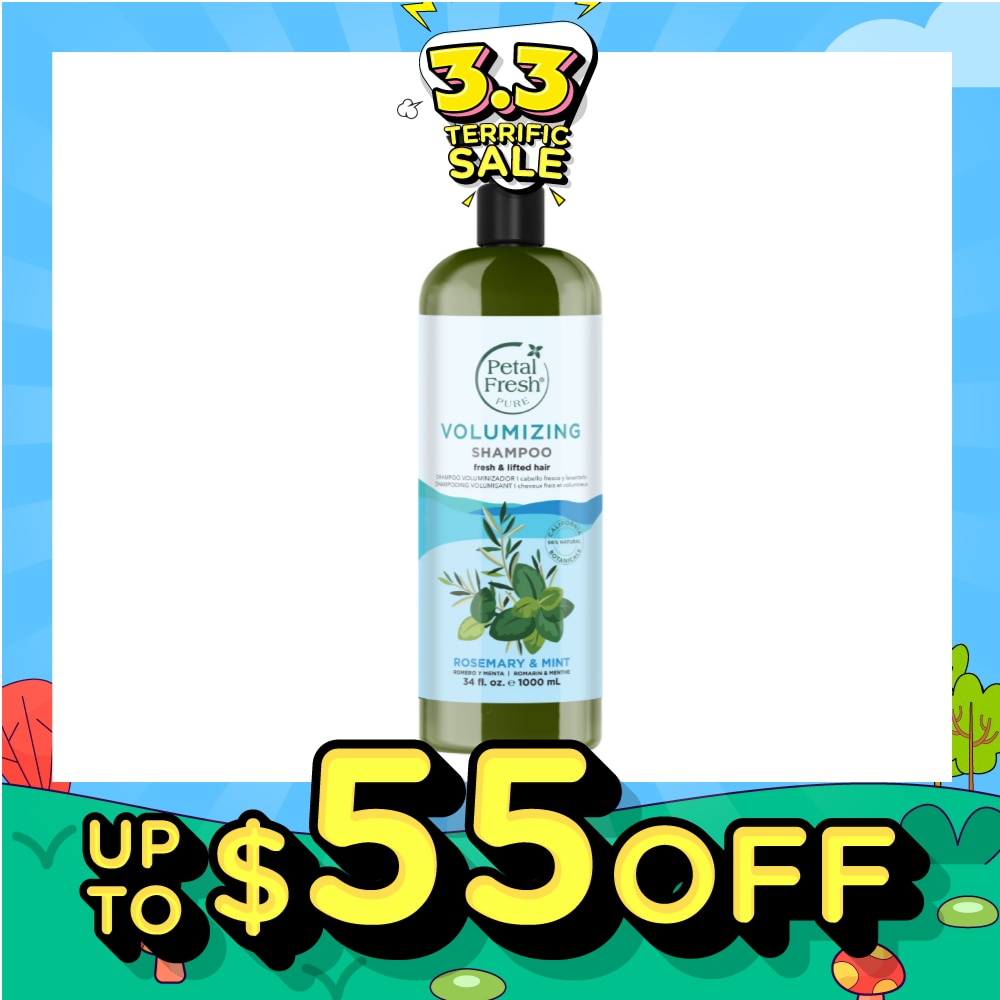 Volumizing Shampoo Rosemary & Mint (Fresh & Lifted Hair) 1000ml