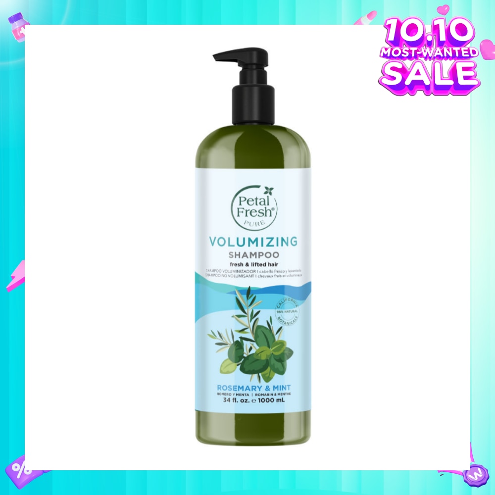 Volumizing Shampoo Rosemary & Mint (Fresh & Lifted Hair) 1000ml