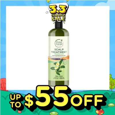 PETAL FRESH Scalp Treatment Shampoo Tea Tree (Health & Freshness For Scalp) 1000ml