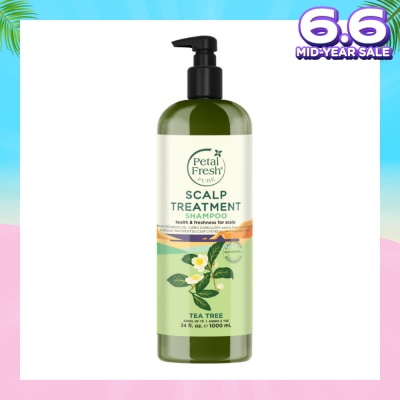 PETAL FRESH Scalp Treatment Shampoo Tea Tree (Health & Freshness For Scalp) 1000ml