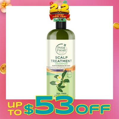 PETAL FRESH Scalp Treatment Shampoo Tea Tree (Health & Freshness For Scalp) 1000ml