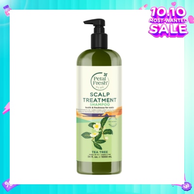 PETAL FRESH Scalp Treatment Shampoo Tea Tree (Health & Freshness For Scalp) 1000ml