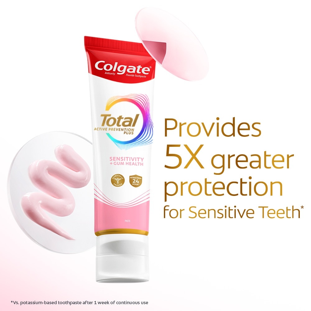 Total Active Prevention Plus Sensitivity + Gum Health 150g x 2s