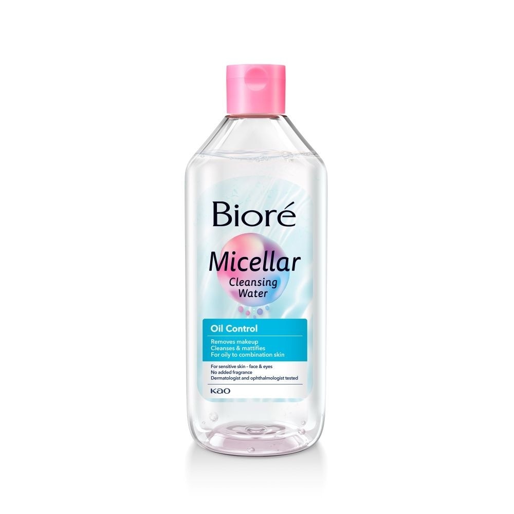 Oil Control Micellar Cleansing Water (For Oily - Combination Skin - Face & Eyes, Fragrance-Free & Alcohol Free) 400ml