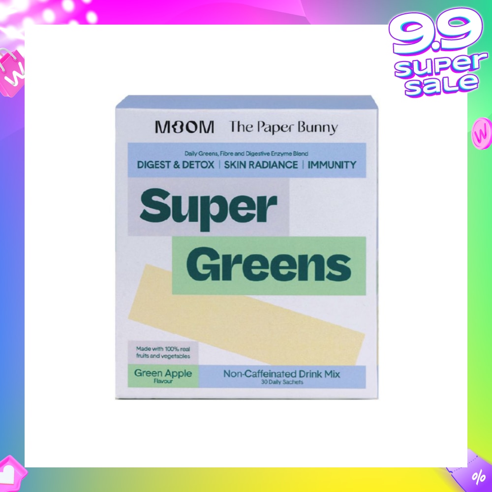 Super Greens Non-Caffeinated Sachet 30s