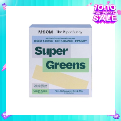 MOOM HEALTH Super Greens Non-Caffeinated Sachet 30s