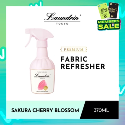 LAUNDRIN Laundry Fabric Refresher Sakura Cherry Blossom 370ml