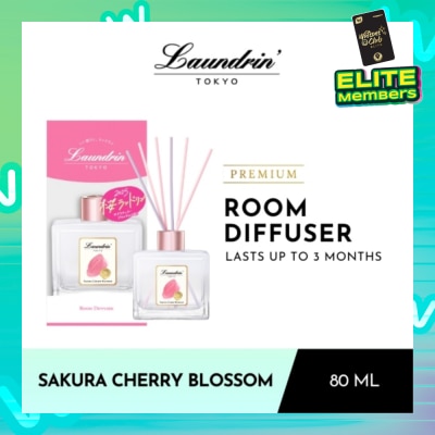 LAUNDRIN Room Diffuser Sakura Cherry Blossom 80ml