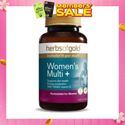 HERBS OF GOLD Women’s Multi Plus Grapeseed Tablets 12000 30s (Expiry: May`2026)