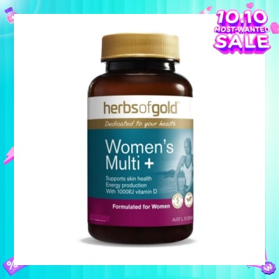 HERBS OF GOLD Women’s Multi Plus Grapeseed Tablets 12000 30s