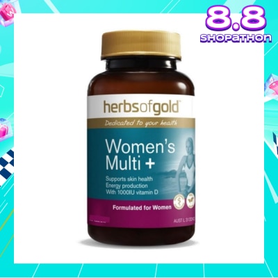 HERBS OF GOLD Women’s Multi Plus Grapeseed Tablets 12000 30s