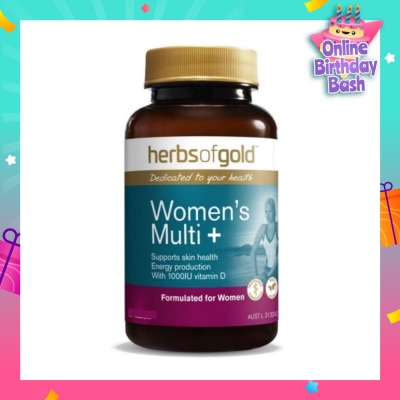 HERBS OF GOLD Women’s Multi Plus Grapeseed Tablets 12000 30s