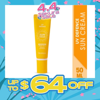 DEOPROCE - UV Defence Sun Cream SPF50+ PA+++ (For Whitening & Anti-Wrinkle) 50ml