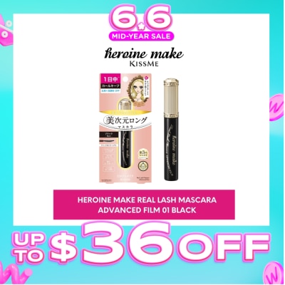 HEROINE MAKE - Real Lash Advanced Film Mascara 01 Black 1s