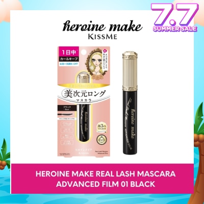 HEROINE MAKE Real Lash Advanced Film Mascara 01 Black 1s