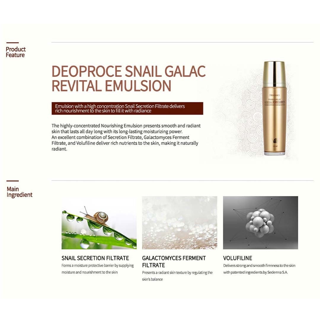Snail Galac Revital Toner (To Soothe The Dead Skin & Providing Optimal Skin Balance) 130ml