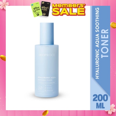 DEOPROCE Hyaluronic Aqua Soothing Toner (For Soothing, Refreshing & Moisturizing) 200ml
