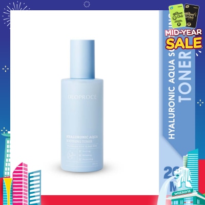 DEOPROCE Hyaluronic Aqua Soothing Toner (For Soothing, Refreshing & Moisturizing) 200ml