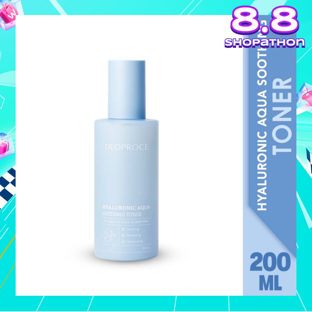 Hyaluronic Aqua Soothing Toner (For Soothing, Refreshing & Moisturizing) 200ml