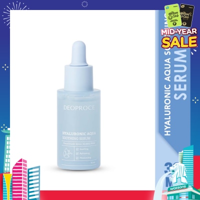 DEOPROCE Hyaluronic Aqua Soothing Serum (For Soothing, Refreshing & Moisturizing) 30ml