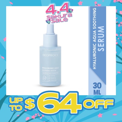 DEOPROCE - Hyaluronic Aqua Soothing Serum (For Soothing, Refreshing & Moisturizing) 30ml