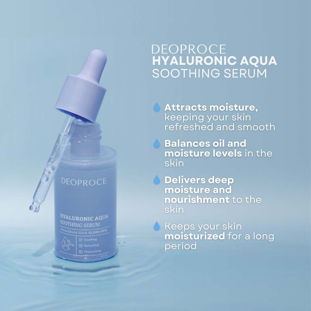 Hyaluronic Aqua Soothing Serum (For Soothing, Refreshing & Moisturizing) 30ml