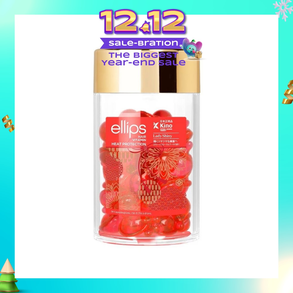 Hair Vitamin Heat Protection Lady Shiny Capsule 50s