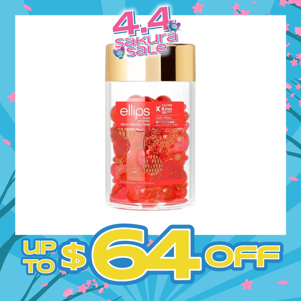 Hair Vitamin Heat Protection Lady Shiny Capsule 50s