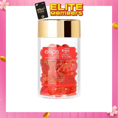 ELLIPS Hair Vitamin Heat Protection Lady Shiny Capsule 50s