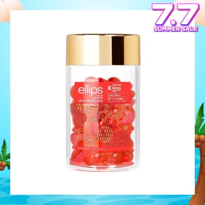 ELLIPS Hair Vitamin Heat Protection Lady Shiny Capsule 50s
