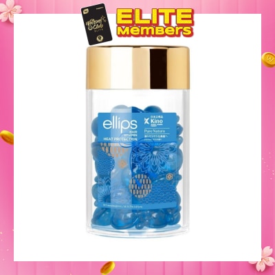 ELLIPS Hair Vitamin Heat Protection Pure Natura 50s