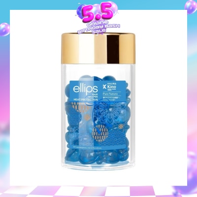 ELLIPS - Hair Vitamin Heat Protection Pure Natura 50s