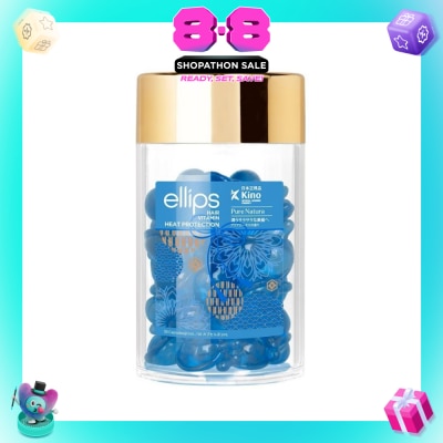 ELLIPS - Hair Vitamin Heat Protection Pure Natura 50s