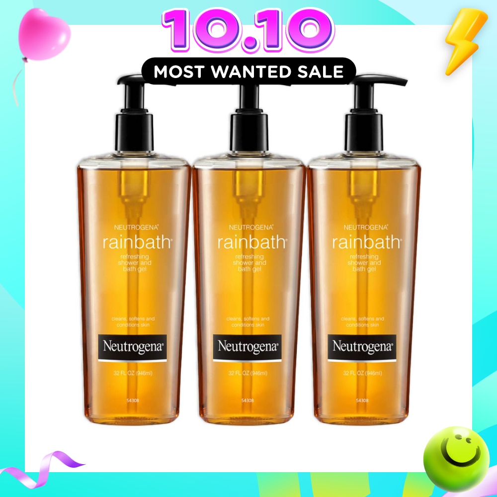 Rainbath Refreshing Shower And Bath Gel Gold Lush Bundle Set 1s image