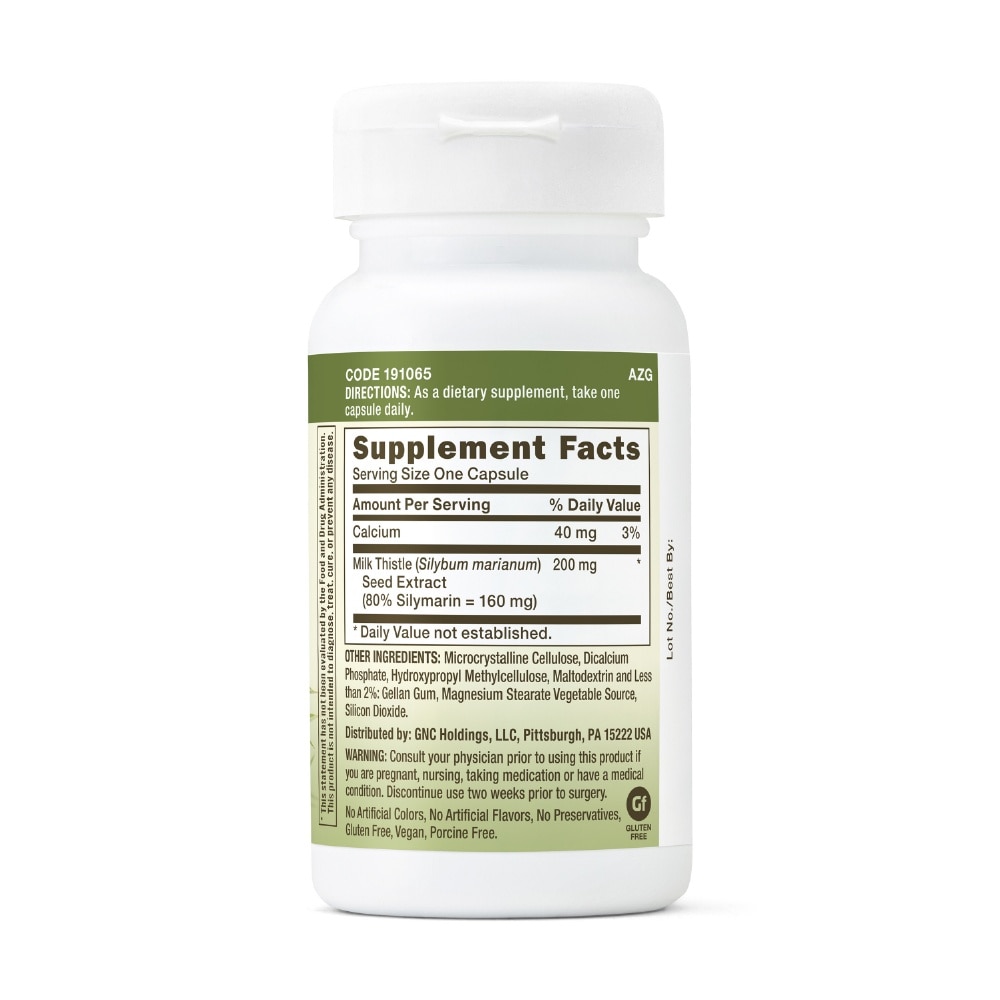 Herbal Plus® Milk Thistle 200mg Capsule 30s