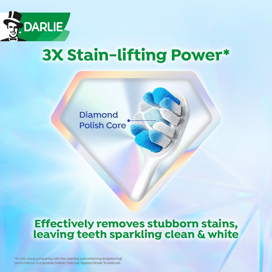 Diamond Shine Soft Toothbrush 1s