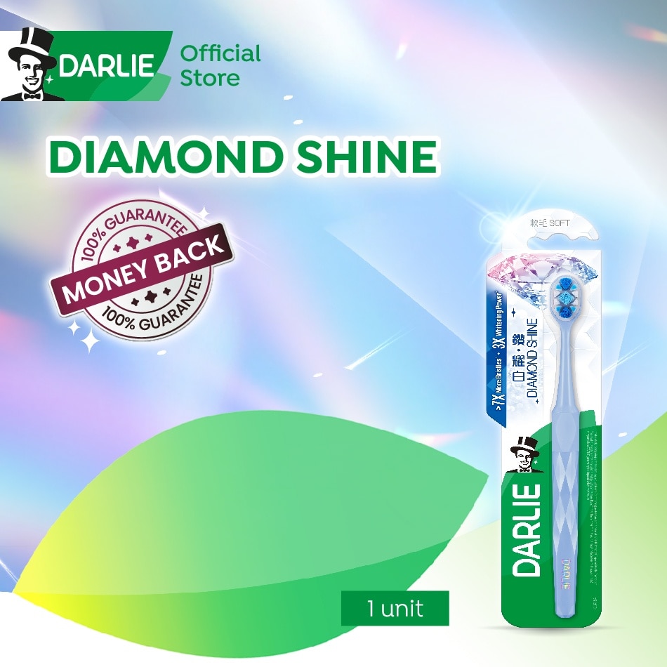 Diamond Shine Soft Toothbrush 1s