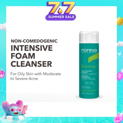 NOREVA - Exfoliac Intensive Foaming Gel Cleanser (For Oily Skin With Moderate To Severe Acne) 200ml